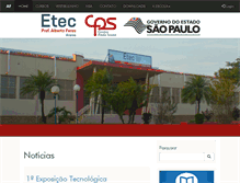 Tablet Screenshot of albertoferes.com.br